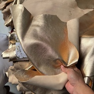 Gold Metalic Tanned Sheepskin