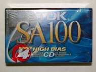 SA100-4 100-Minute High Bias IECII/Type II Blank Audio Cassette (4-Pack)