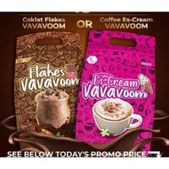 VAVAVOOM  COKLAT FLAKES&ES CREAM COFFEE BY CIKNA