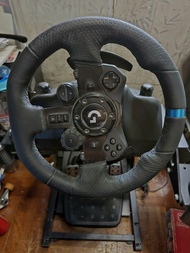 Logitech G923 賽車軚盤連腳踏+架