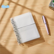 [LI] M5 A6 Diagonal PP Notebook Cover Mini Loose Leaf Design for Portable Use with Stier Card 【IE】