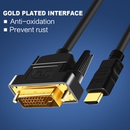 HDMI to DVI HDMI DVI-D cable 24 + 1 pin 1080p DVI D male to HDMI male adapter