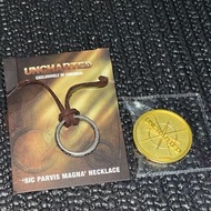 湯姆霍蘭德Uncharted 電影秘境探險周邊 項鍊 紀念金幣