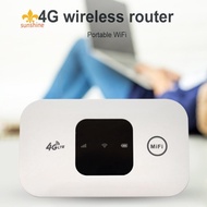 4G LTE Router Wireless WiFi Portable Modem Mini Outdoor Hotspot Pocket 150mbps With SIM Card Slot Wide Repeater Coverage 2100mAh [anisunshine.sg]