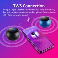 MX-1 Flash Wireless Bluetooth Speaker Portable Small Odor Steel Subwoofer Outdoor Mini Bluetooth Speaker