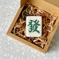 羊毛氈 麻將_發 鑰匙圈