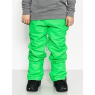 美國QK兒童時尚雪褲冬戶外保暖防水透氣雙10K單板雙板男童滑雪褲