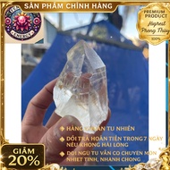 Natural white quartz stone weighs 220g (pl52 dqctn