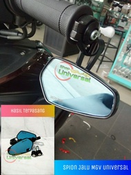 Spion Jalu Lipat Bar End Oval Cnc Universal Spion Jalu Lipat Bar End Oval Cnc Unversal Semua Motor /