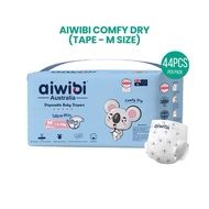 Aiwibi Comfy Dry Ultra-Thin Tape Diapers (M)