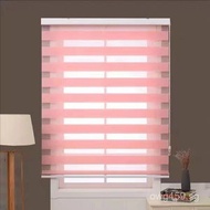 Cross-border Double-layer Venetian Blinds Buckle]Bathroom Non-Rising Home Use Soft Sheer Curtain Sma