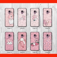 Diamond Pattern Tempered Case samsung note 8 / note 9 / s9 / s9 plus / s10 / s10 plus