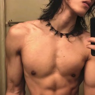 GK499 Men's Sexy Sexy European American Alloy Retro Exaggerated Punk Rivet Necklace Clavicle Chain g