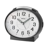 [Powermatic] Seiko QHK059K White Dial Black Case Alarm Clock