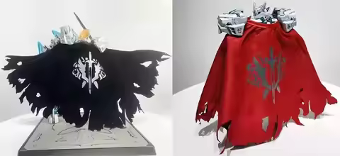 (ONLY CAPE) Distressed Cape Model for Moshow MCT-E02 Lancelot of The Lake