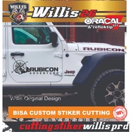 Jeep Rubicon Adventure Cutting Sticker