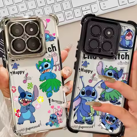 Stitch Anime Cute For Xiaomi Redmi A5 A3 A1 15C 14C 13 POCO F8 Note 14 13 Mi 15T 14T 14 Ultra Pro So