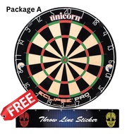 UNICORN DARTBOARD - ECLIPSE PRO BLADE STEEL TIP BRISTLE DART BOARD (PAPAN DART BLADE)