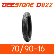 DEESTONE ยางนอกมอเตอร์ไซค์ 70/90-16 (2.50-16) ขอบ 16 รุ่น D822 ส่งฟรี
