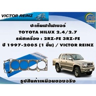 Gasket Set TOYOTA HILUX 2.4/2.7 Machine Code: 2RZ-FE 3RZ-FE Year 1997-2005/VICTOR REINZ