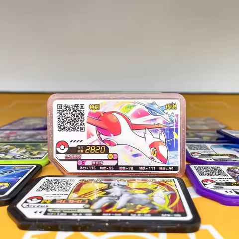 Pocket Monster Pokemon Ga ole Disks Arcade Game QR P Card Campaign Legend Palkia Dialga Special Poke