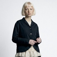 黑色休閒西裝外套 / 長袖 春