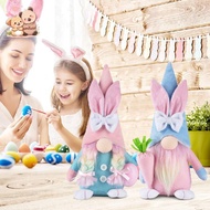 Easter Gnomes Decorations Home 13inch Gnomes Plush Bunny Hold