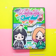 Ngôi nhà búp bê giấy Wednesday vs Enid -CandyHome Paper Shop Sách Hoàn Thiện