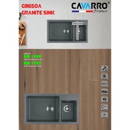 [GS-8650A] CAVARRO GRANITE KITCHEN SINK ~ DOUBLE