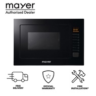 Mayer 25L 38cm Built-In Microwave Oven with Grill Function MMWG25B