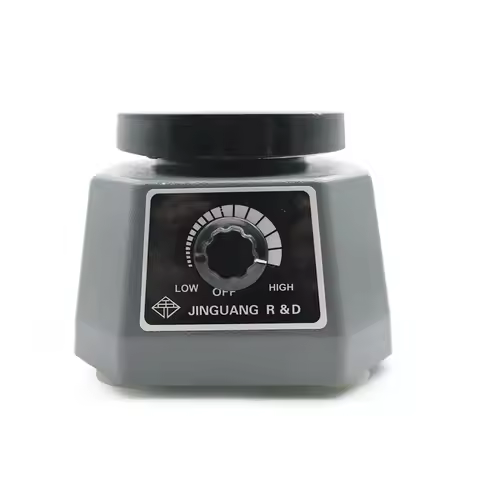 Dental Plaster Vibrator 4'' Round Dentisit Small Gypsum Variable Intensity Shaker Oscillator Dental 