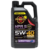 PENRITE HPR5 น้ำมันเครื่องเพนไรท์ HPR5 สังเคราะห์ 100% 5W-40 ขวด 5 ลิตร