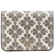 Kate Spade Signature Spade Flower Small Bifold Wallet in Black Multi KG493