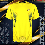 KBFLC01 - BADMINTON T-SHIRT FALCON-01 SERIES PREMIUM JERSEY DTF SCREEN PRINTING