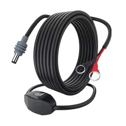 B50B-For Starlink Mini O-Ring DC Charging Cable- 3 Meter/10 FT Power Cable With Switch For Starlink 