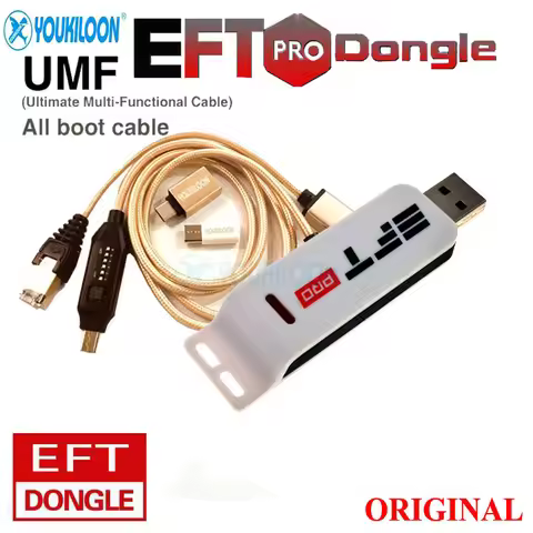 NEW Original EFT Pro Dongle / EFT DONGLE + (UMF) ALL BOOT CABLE