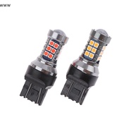 T20 7440 7443 LED Bulb 27SMD 3030 WY21W W21W Car Signal Brake Reverse Parking Lamp
