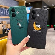 Case vivo V60 Lite 5G Silicone soft shell astronaut illustration phone case TKR