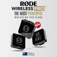 +พร้อมส่ง+ Rode® Wireless Pro ไมค์ไร้สาย ไมค์ไวเลส ตัวรับ x1 &amp; ตัวส่ง x2 พร้อมกล่องชาร์จ + แถมฟรีอุปกรณ์ ** 2 Year Warranty / Made in Australia