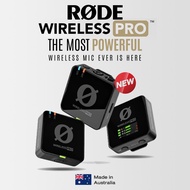 +พร้อมส่ง+ Rode® Wireless Pro ไมค์ไร้สาย ไมค์ไวเลส ตัวรับ x1 & ตัวส่ง x2 พร้อมกล่องชาร์จ + แถมฟรีอุป