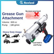 Cordless Grease Gun / Electric Grease Gun / Transform Drill into Electric Grease Pump