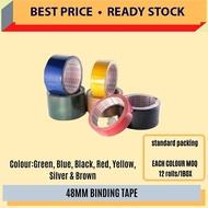 48MM BINDING TAPE / Cloth Tape / 48mm Tape / High Quality Cloth Tape / Binding cloth tape # 7 colors