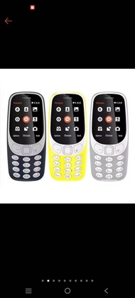 NOKIA 3310 PHONE DUAL SIM 204 INCH COULER SCREEN  BATTRY 1500MH