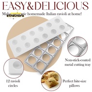 Ravioli Maker Press Mold Potsticker Meat Dumpling Maker , Ravioli Stamp Pasta Making Kit Pasta Makin