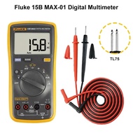 FLUKE 15B + 17B + ดิจิตอลมัลติมิเตอร์ Ac/dc แรงดันไฟฟ้าปัจจุบันความจุโอห์มทดสอบอุณหภูมิอัตโนมัติ/คู่