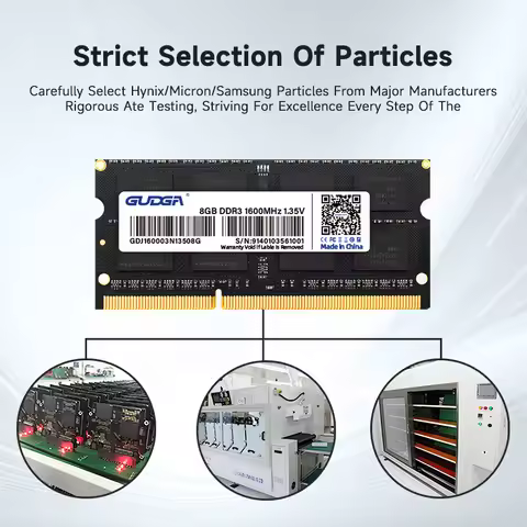 GUDGA DDR3 NB 8 Gb 4 Gb 1600 Sodimm Ram Memoria Ram Voor Laptop Ddr 3 1600 Mhz Ram Ddr3 4 Gb 8 Gb No