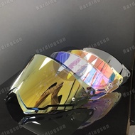 AX9 Helmet Visor For AGV AX9 Motorcycle Rally Off-road Helmet Visor goggles plating silver golden Re
