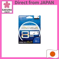 Shimano (SHIMANO) Ocea 8 Fishing Line 400 m, Size 3.0 (Size 3), 5-Color, LD-A81S