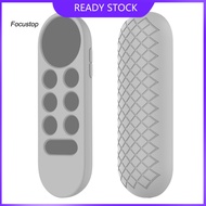 FOCUS Soft Silicone Shockproof TV Remote Control Protective Cover Protector Case for Google Chromecast 2020