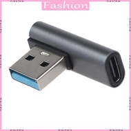 NAV 90 Degree USB C to USB A Adapter Right Angle USB A 3 0 Male to USB Type C Conenctor for Laptop P